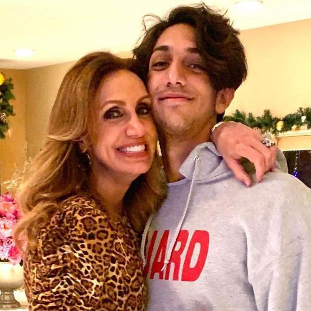 ¡FaceApp no miente! Lili Estefan es idéntica a su hijo mayor