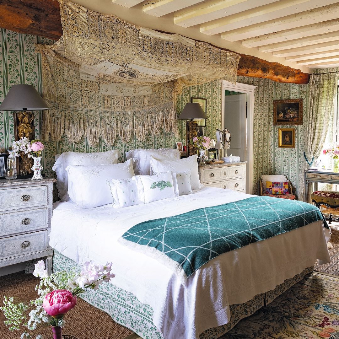 El dormitorio principal de la casa