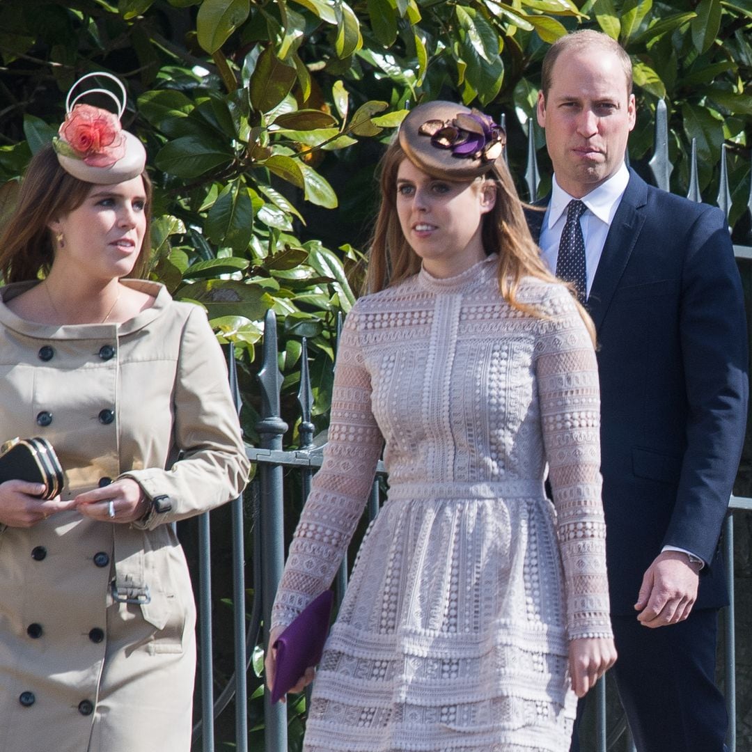 ¿Ha dado el príncipe Guillermo un ultimátum a las princesas Beatriz y Eugenia para forzar la mudanza de Andrés?