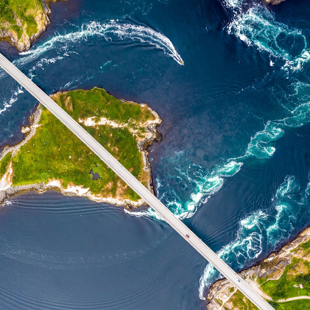Mareas del estrecho de Saltstraumen, Noruega