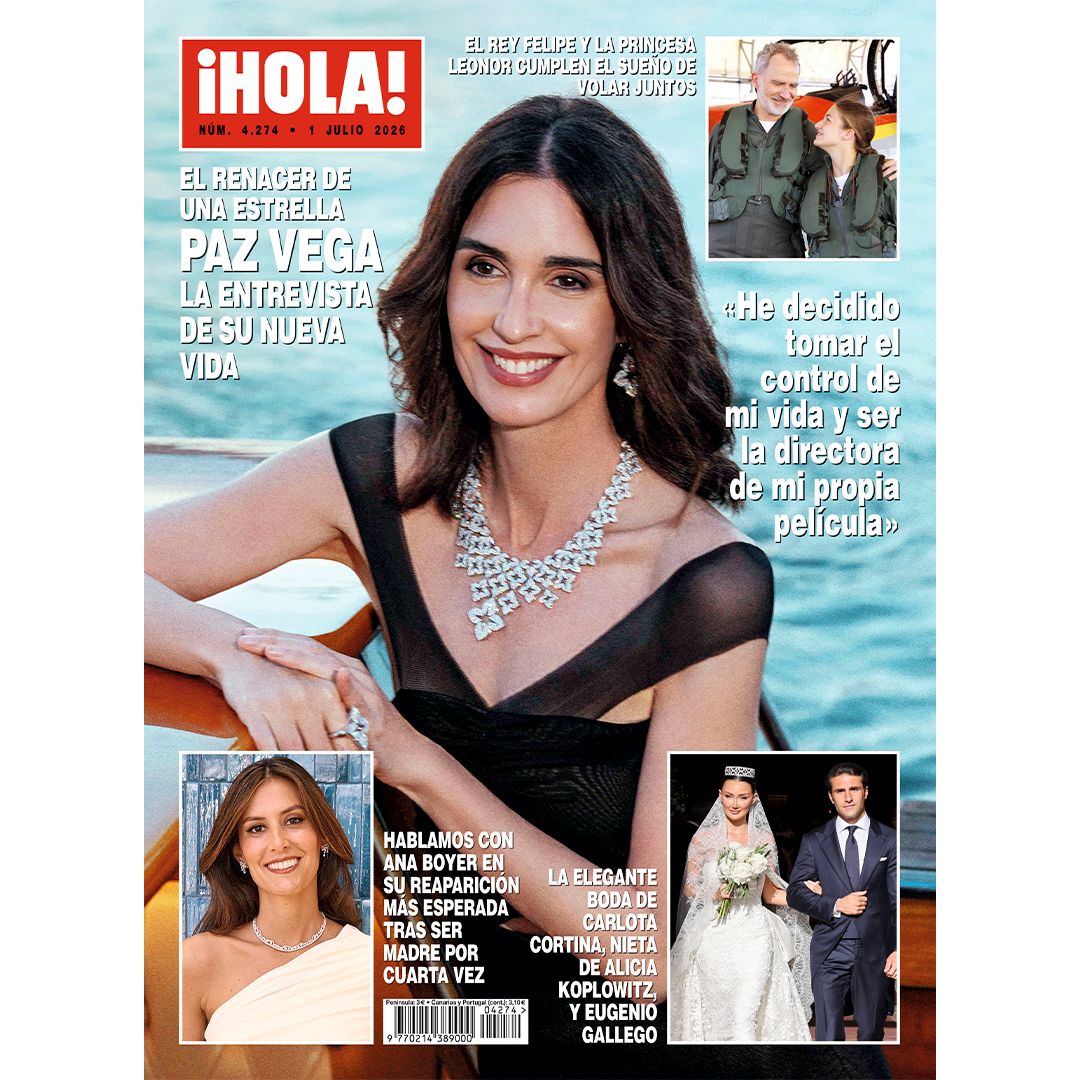 Las sorpresas de ¡HOLA! esta semana: el renacer de una estrella, 4 bodas y las grandes exclusivas de la actualidad