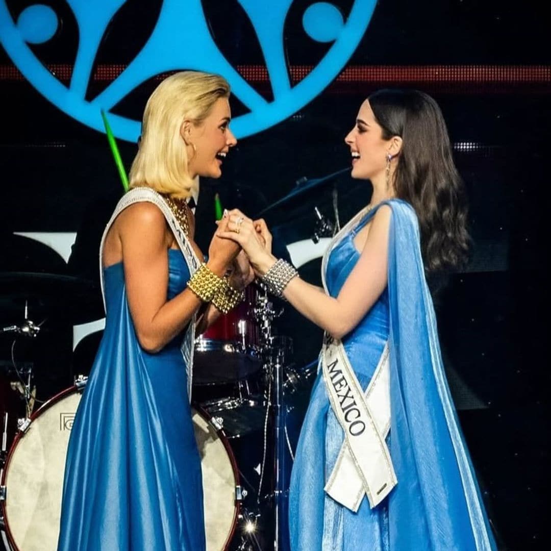 Fátima Bosch le confiesa su admiración a Miss Universe: 'Eres mi inspiración'