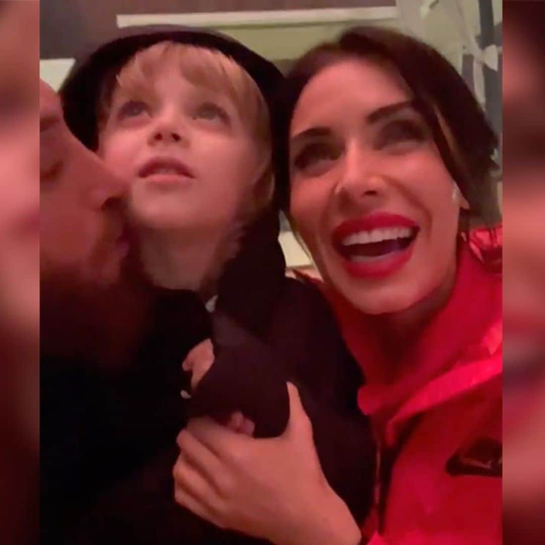 Los deseos de Pilar Rubio para este 2021, entre fuegos artificiales y besos en familia