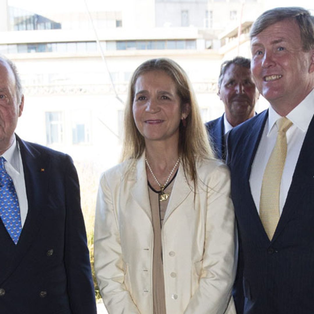 Primer acto público de don Juan Carlos tras la entrada en prisión de Iñaki Urdangarin