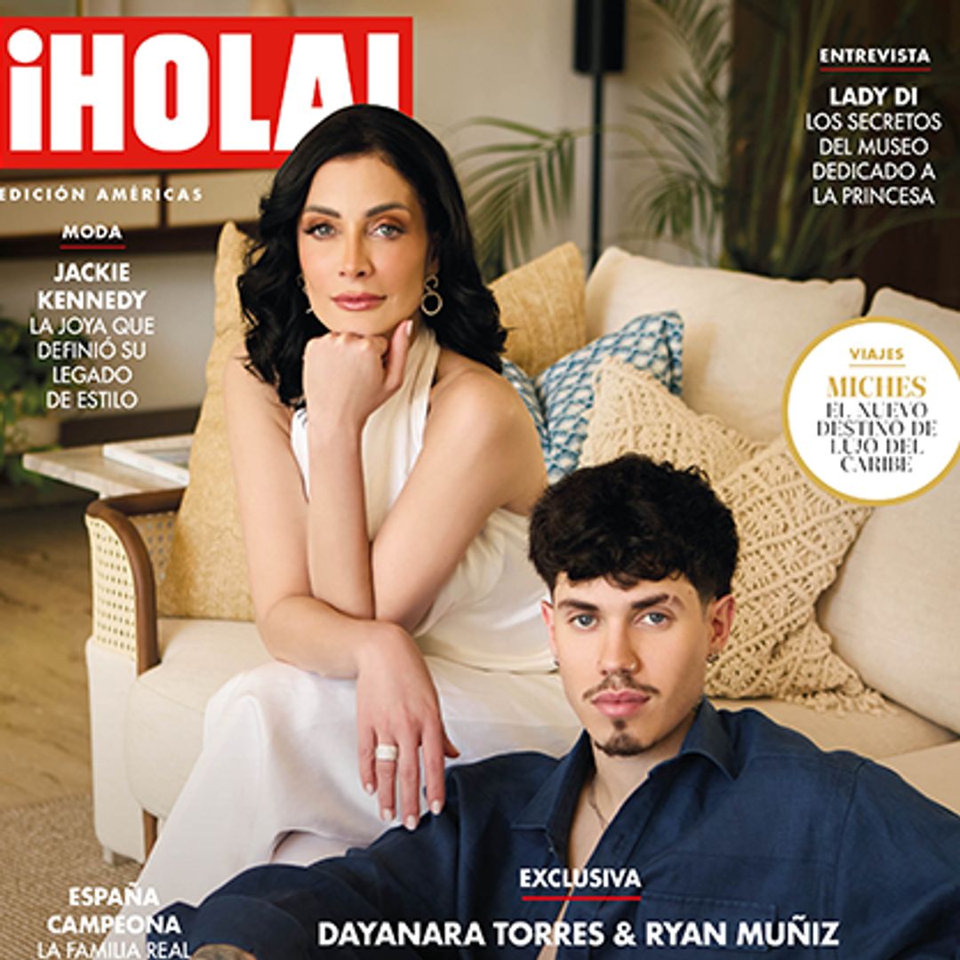 Dayanara Torres & Ryan Muñiz en la portada de ¡HOLA!: un legado de familia