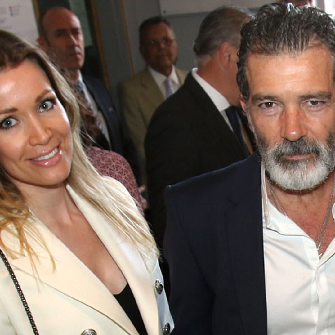 Antonio inicia la Semana Santa con Nicole: ‘Si me lo permite la patata haré todo el recorrido de mi Virgen'
