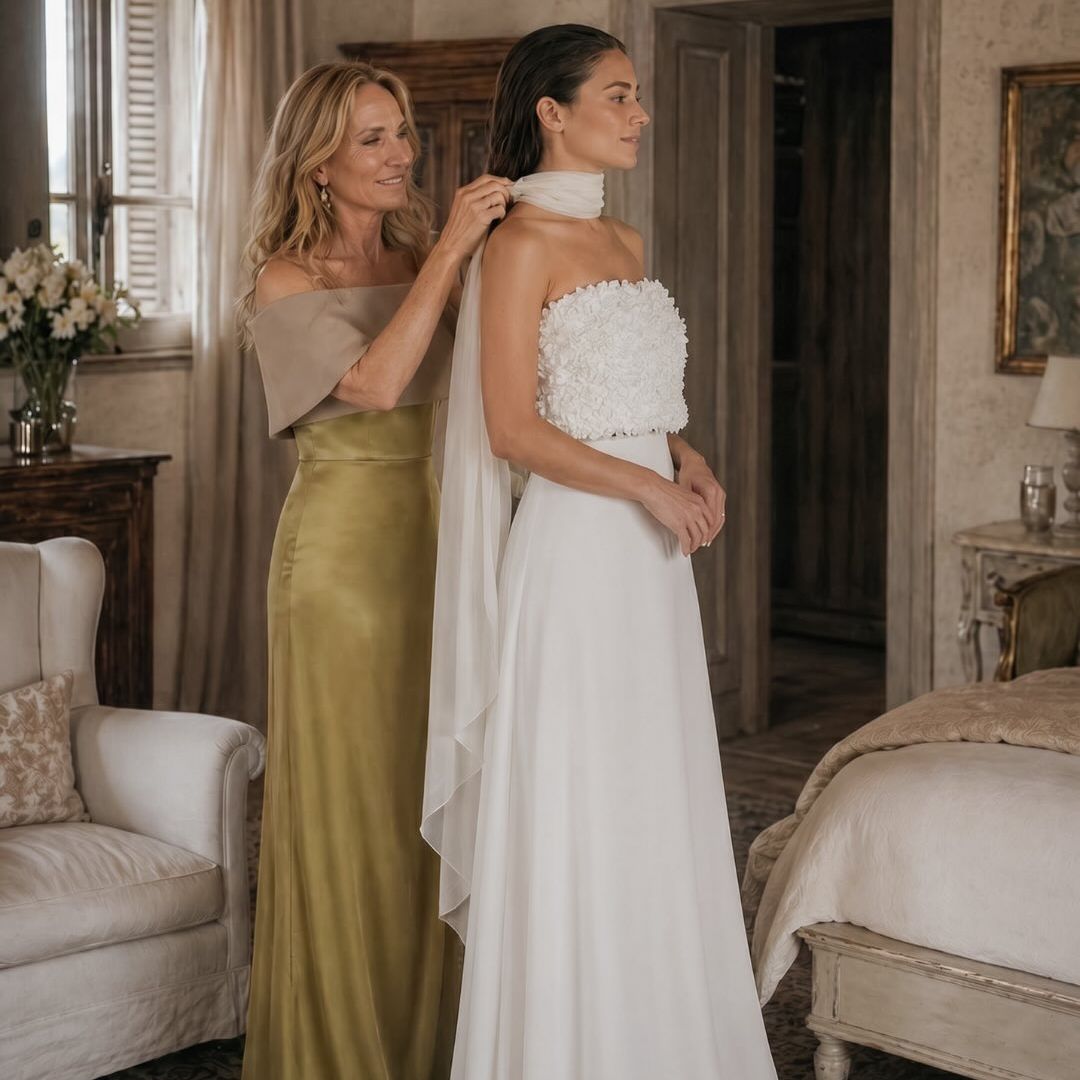 Los 7 vestidos de madrina y madre de la novia más elegantes de la temporada los han llevado estas invitadas