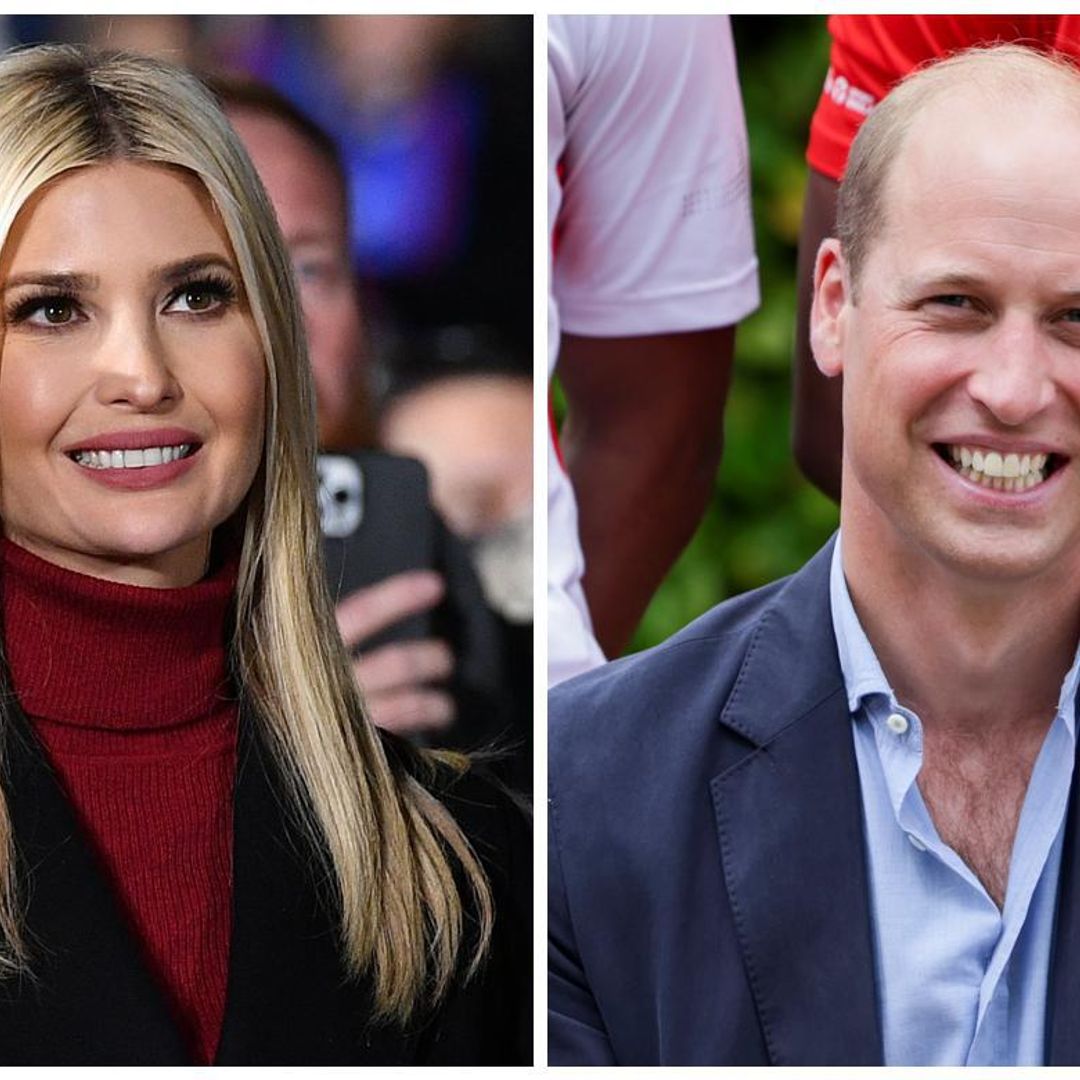 Ivanka Trump y el príncipe William coinciden en la boda del príncipe Hussein en Jordania