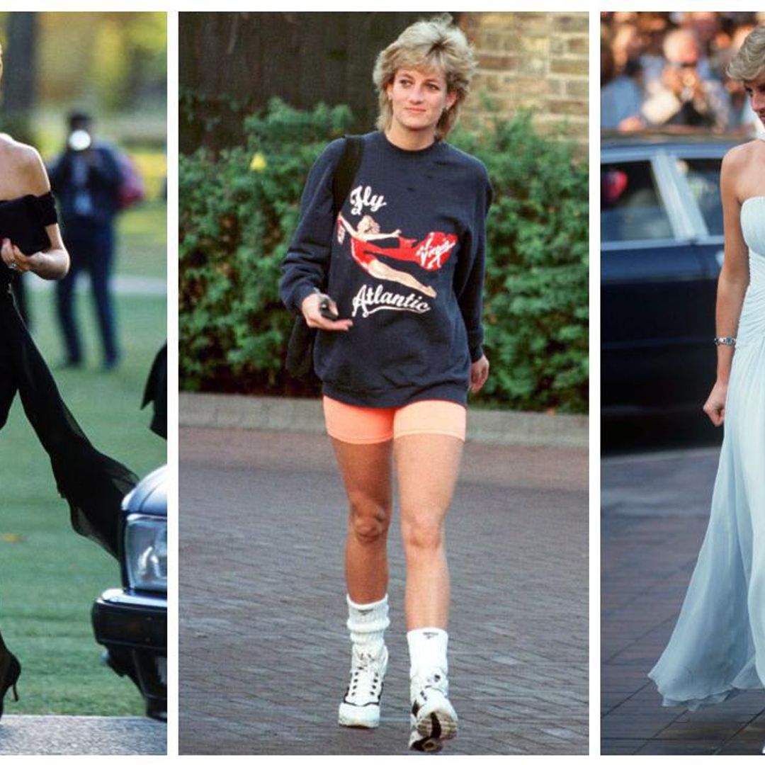 Los looks memorables de la princesa Diana que marcaron un momento en la moda