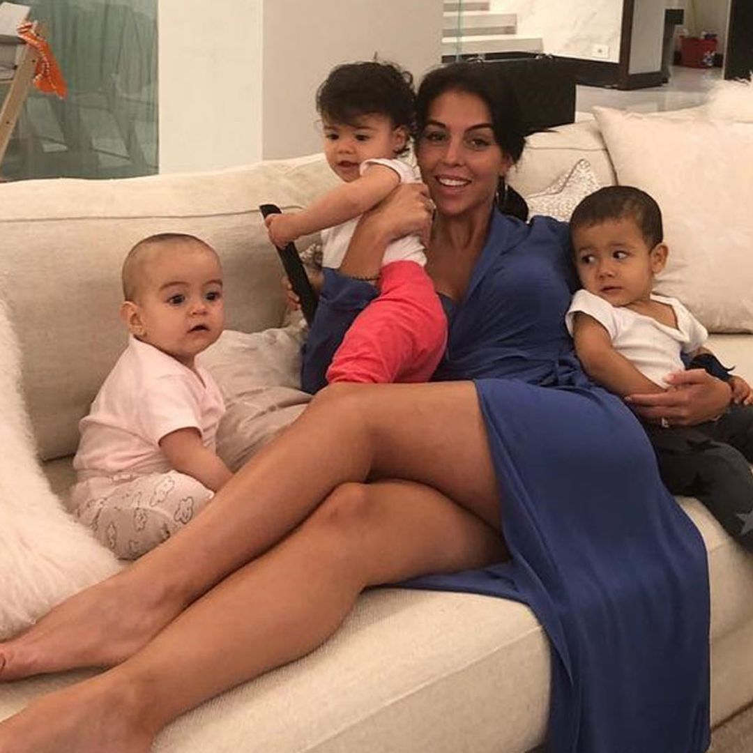 El adorable baile de los hijos de Georgina y Cristiano antes de irse a dormir