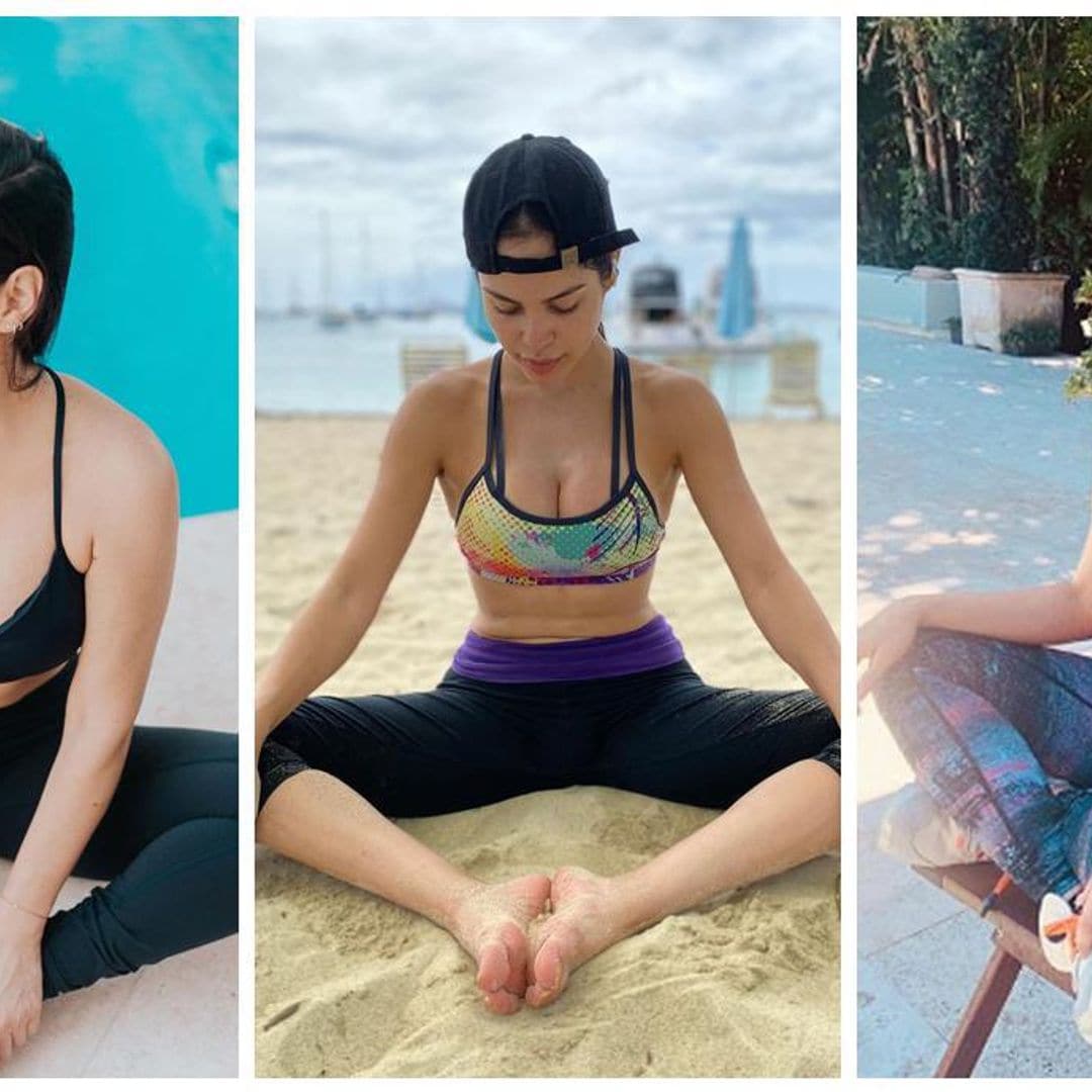 Mente y cuerpo sanos: Famosas que practican yoga en la cuarentena