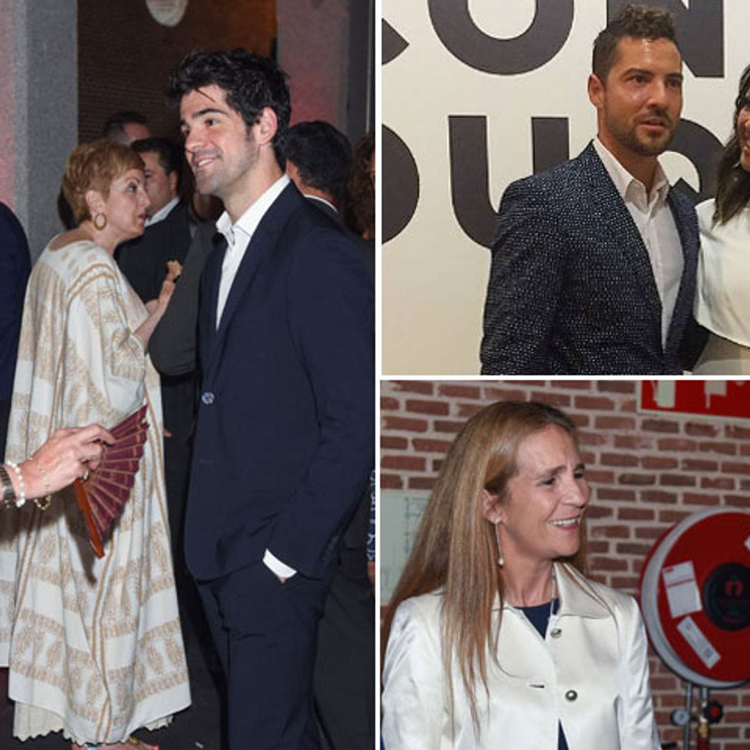 ¿Qué hacía la infanta Elena de fiesta con David Bisbal o Miguel Ángel Muñoz?
