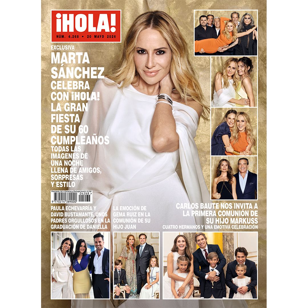 Una boda, tres comuniones y un cumpleaños redondo: las mejores exclusivas y toda la actualidad en el nuevo número de ¡HOLA!
