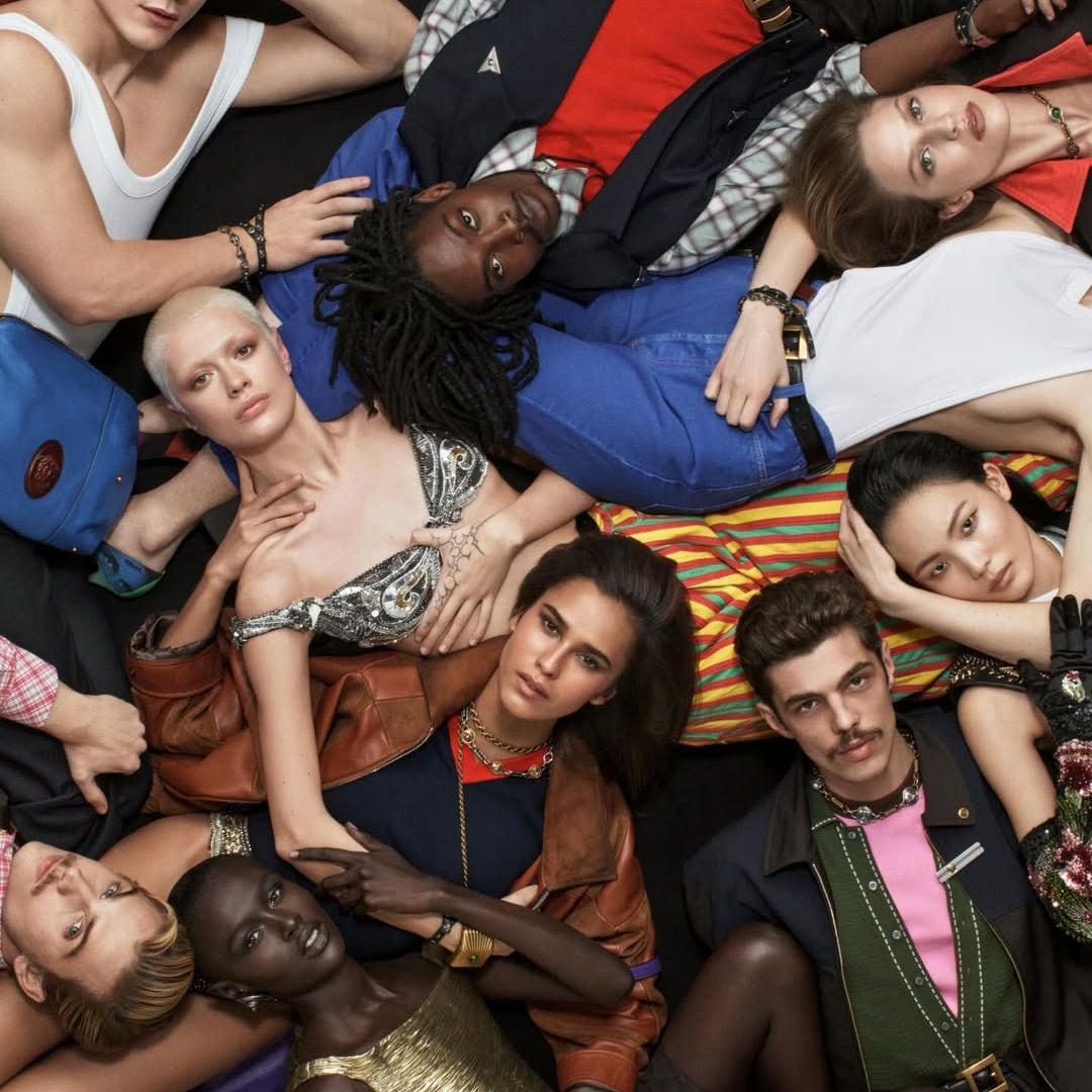 La última campaña de Dario Vitale para Versace