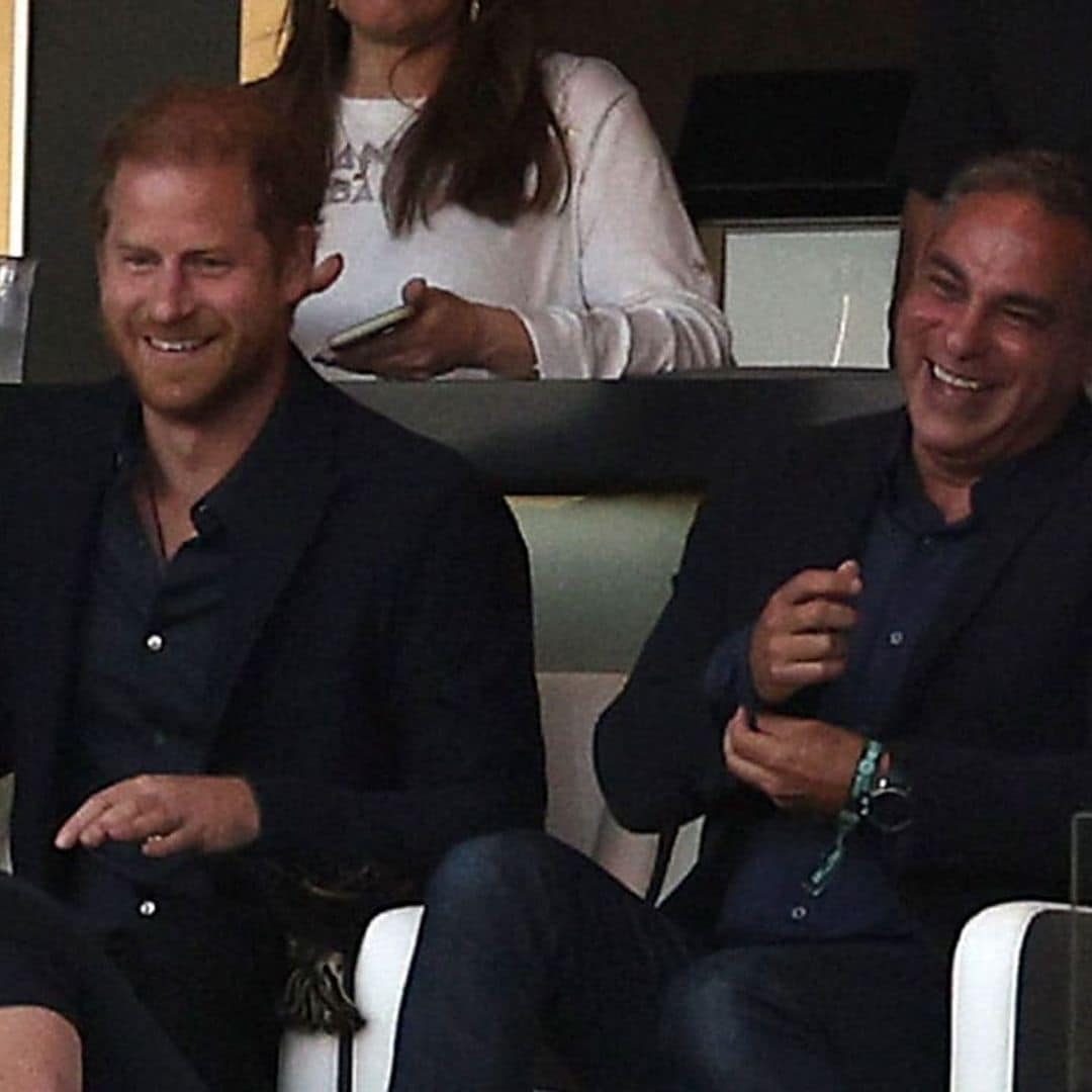 El Príncipe Harry, presente en el partido de Messi, ¿hubo encuentro con los Beckham?