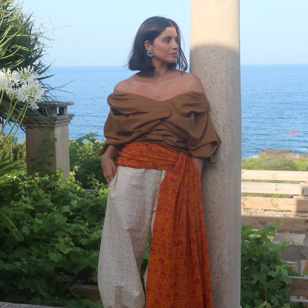 Estoy cansada del típico vestido de invitada, por eso llevé pantalón en mi última boda