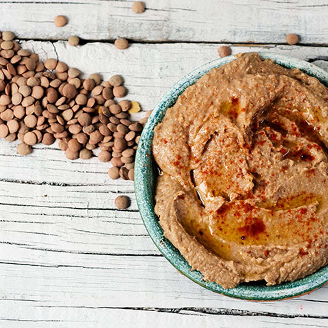 Hummus de lentejas