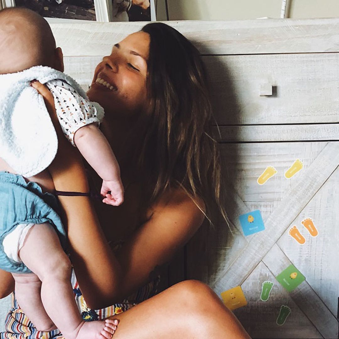 ¡Cómo ha crecido! Laura M. Flores comparte en Instagram los primeros pasos de su bebé Matías