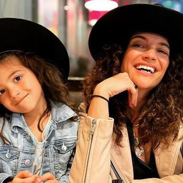 natalia jim nez y su hija alessandra