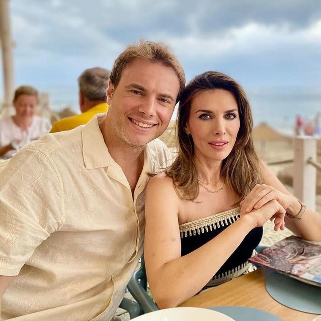La presentadora Verónica Sanz celebra 12 años de casada en Marbella
