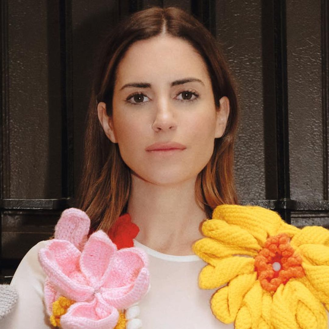 Gala González, vestida de primavera