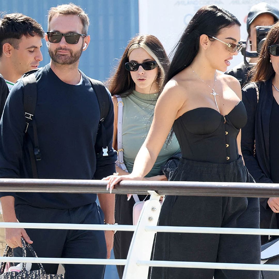 De su hermana a su mejor amiga: el equipo que ha estado con Georgina en Venecia