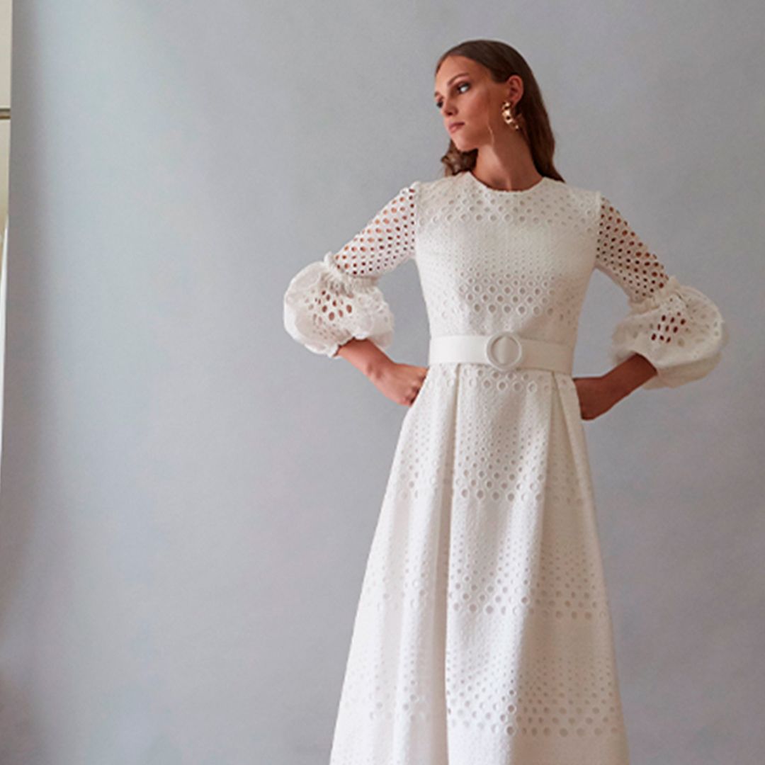 María Barragán, la diseñadora del 'vestido Letizia', presenta su colección nupcial para 2022