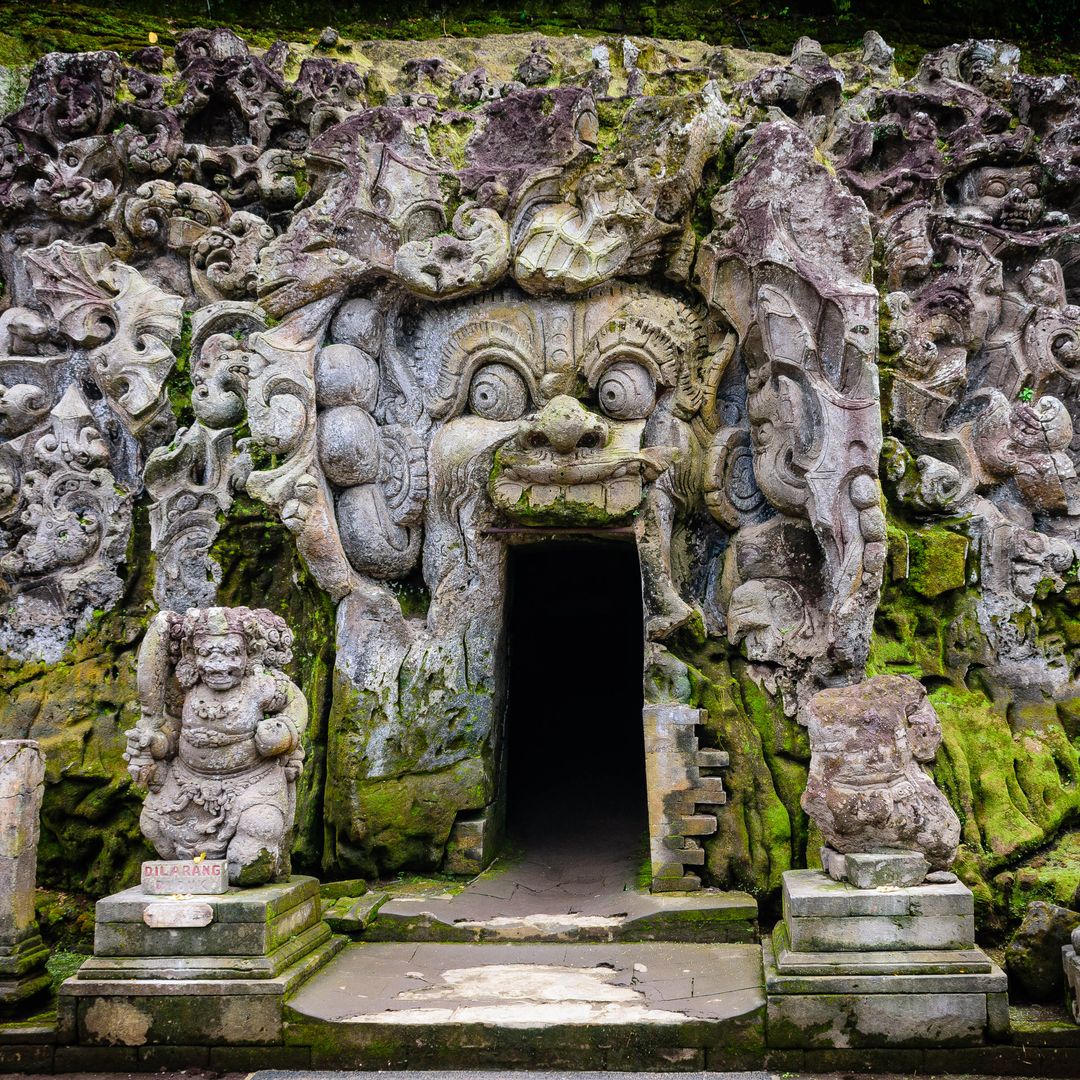 Goa Gajah, la cueva del elefante, Bali, Indonesia
