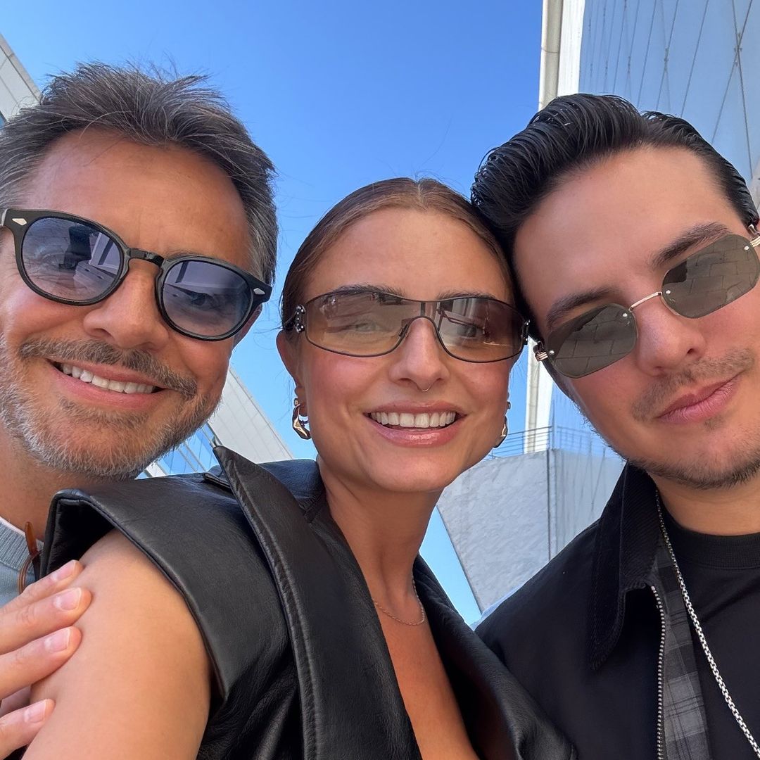 El especial viaje de Eugenio Derbez y sus hijos a España