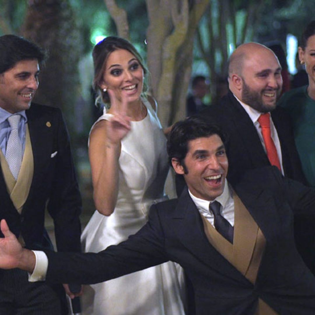 En vídeo: Francisco y Cayetano Rivera arropan a su hermano Kiko en su boda