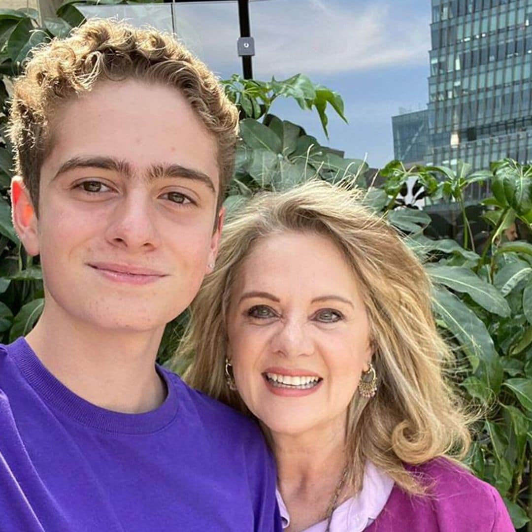 Erika Buenfil llora al hablar del padre de su hijo: ‘Nunca me molestó, se alejó’
