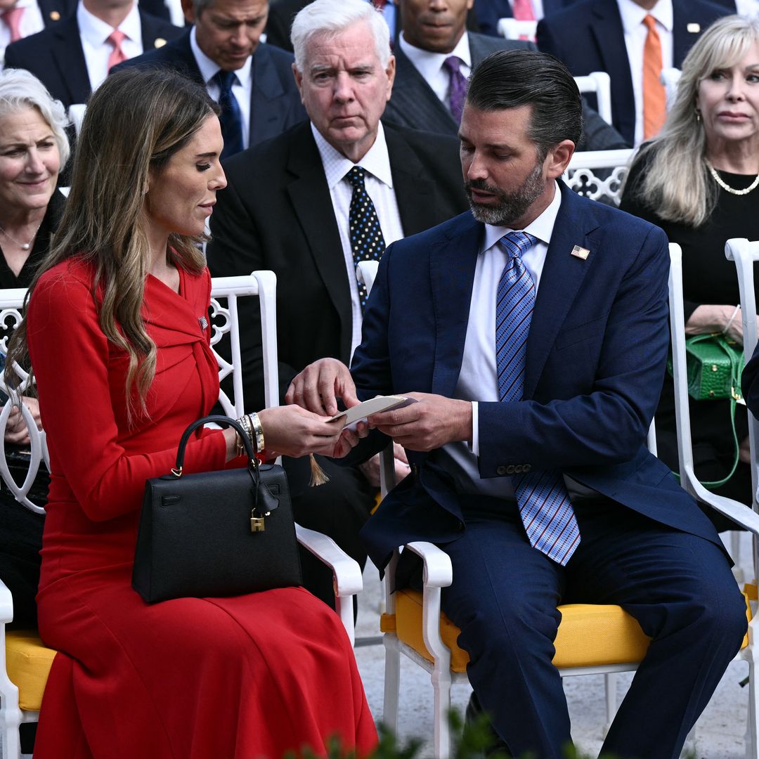 Donald Trump Jr. y Bettina Anderson