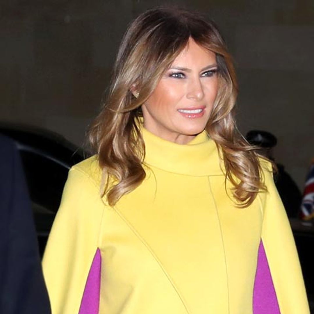 En su cita con Isabel II, el homenaje de Melania Trump a las 'royals' británicas