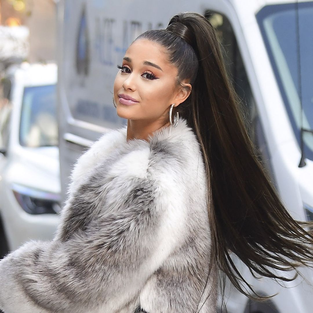 Su pelo no es como creías: así es la melena natural de Ariana Grande