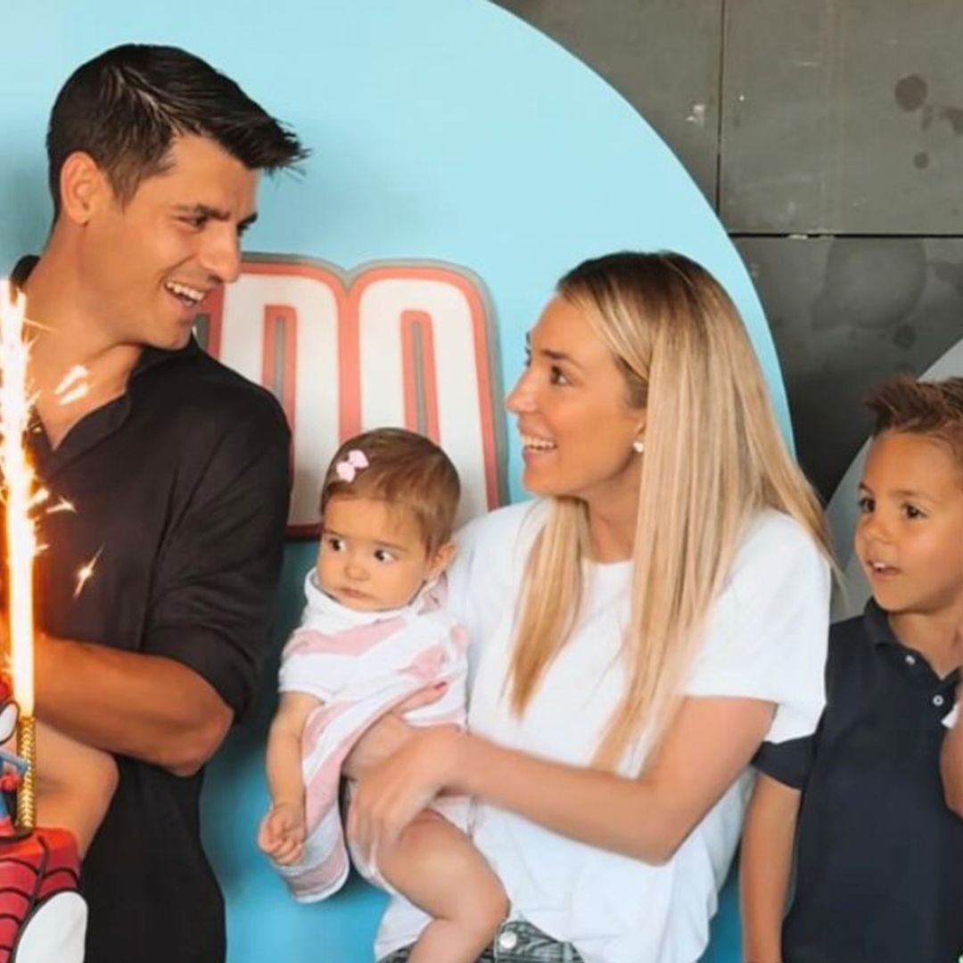 La espectacular fiesta de superhéroes que Alice Campello y Álvaro Morata han preparado para el cumpleaños de su hijo Edoardo