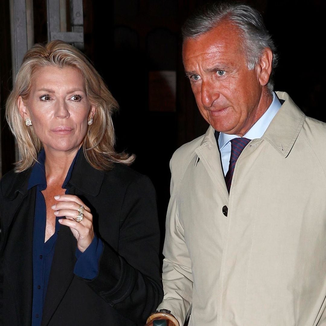 Patricia Rato y Javier Moro, muy elegantes en la boda de la hija del empresario