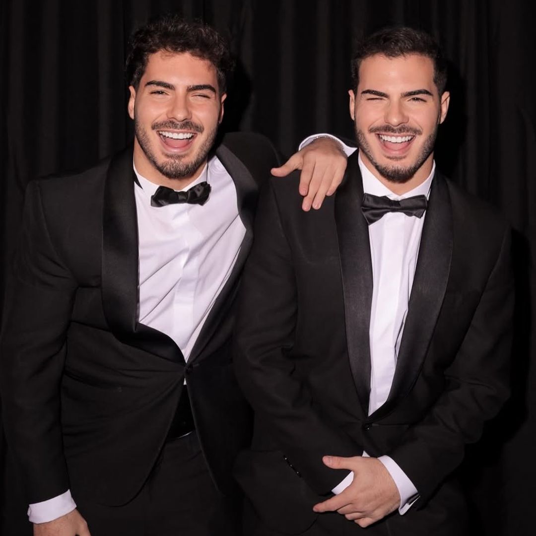 Los Gemeliers durante la gran noche de los Idolos