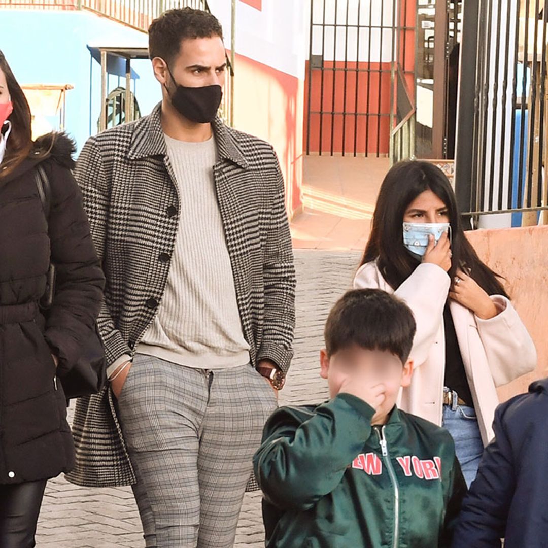 Ana y Carlota Rivera ayudan a soplar las velas a Alberto, el hijo de Isa Pantoja, que cumple siete años