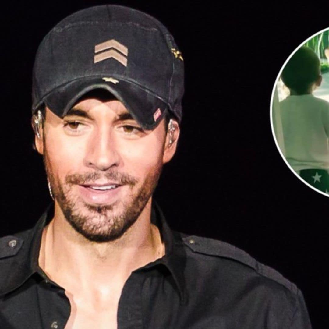 Enrique Iglesias y su momento más divertido al lado de Lucy y Nicholas, sus dos hijos