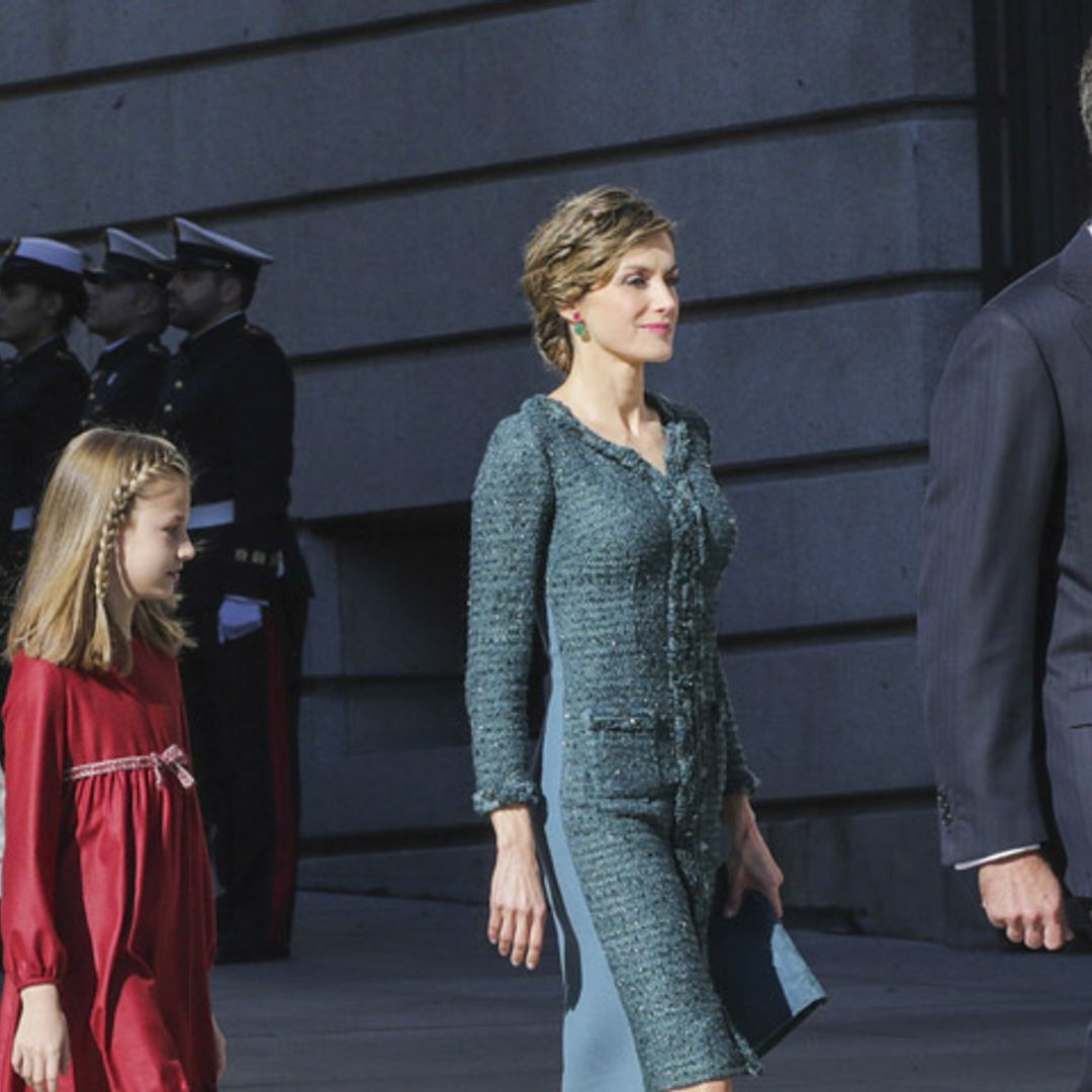 EN VÍDEO: Todos los detalles de la llegada de la Familia Real al Congreso