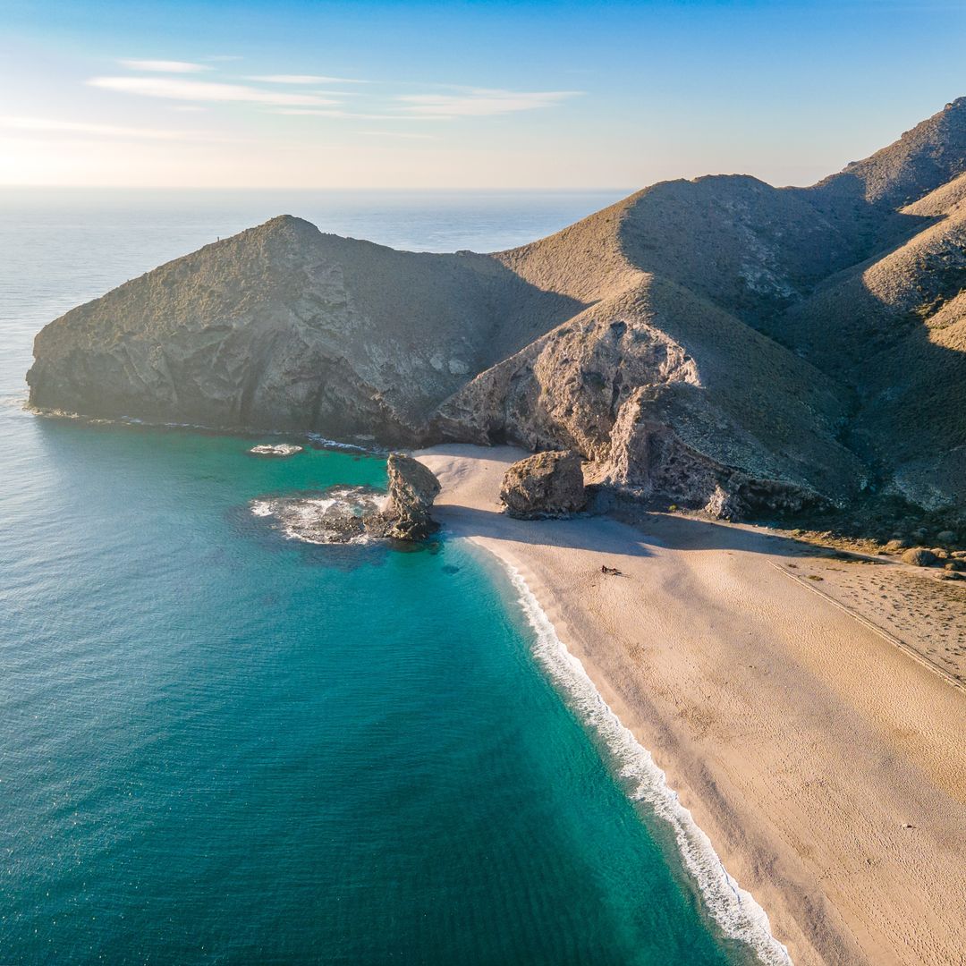 Playa de los Muertos en el Parque Natural del Cabo de Gata, Almería