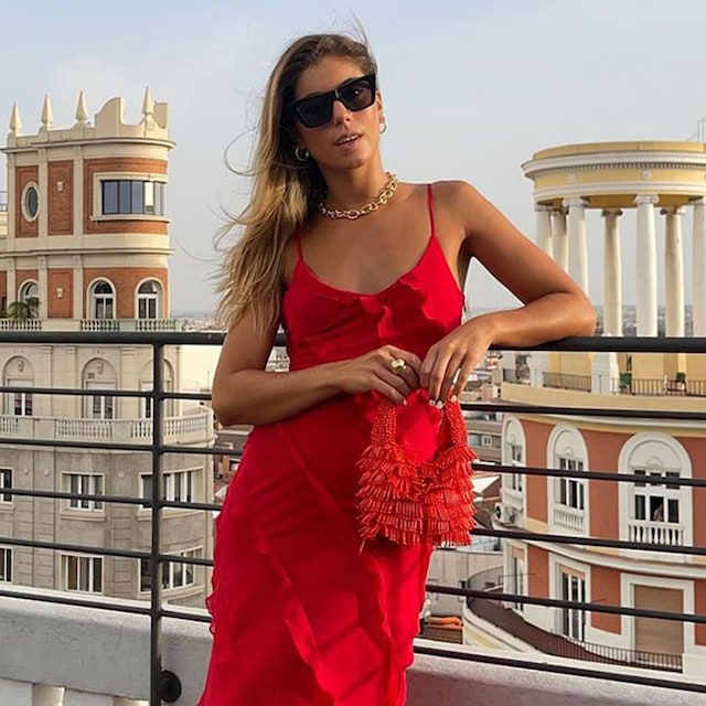 vestido rojo