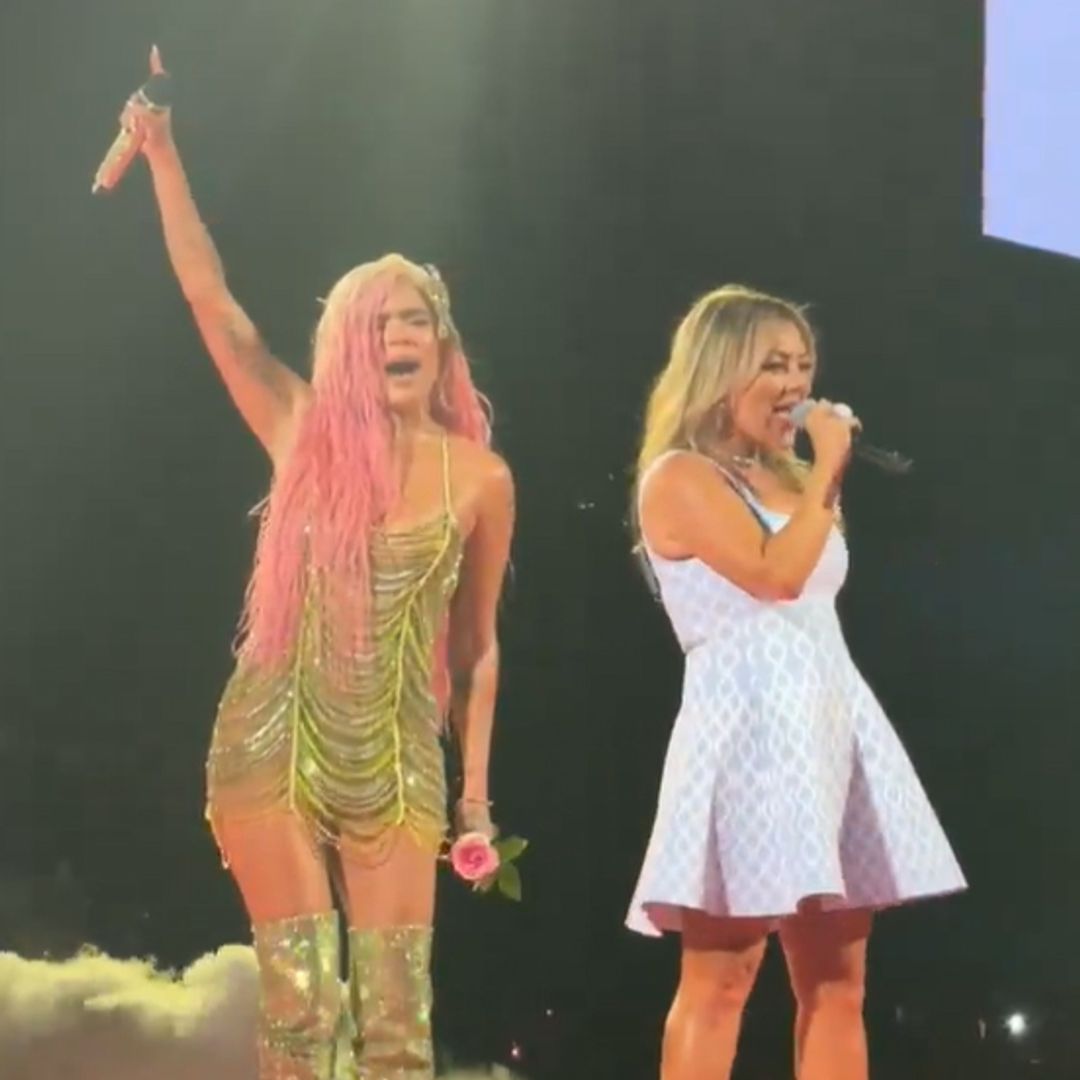 Amaia Montero reaparece por sorpresa para cantar con Karol G en su segundo concierto en Madrid