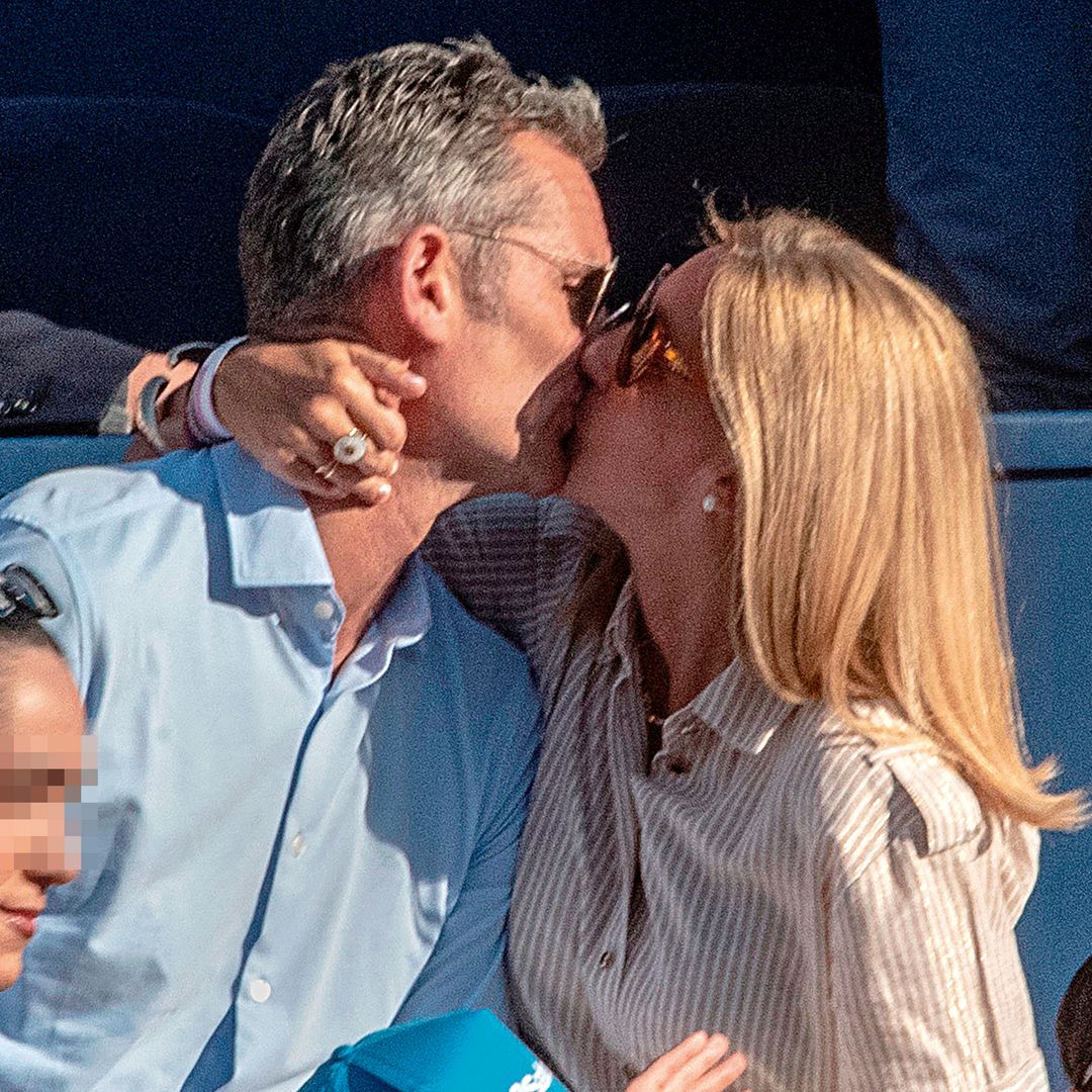 Iñaki Urdangarin y Ainhoa Armentia fundidos en un apasionado beso