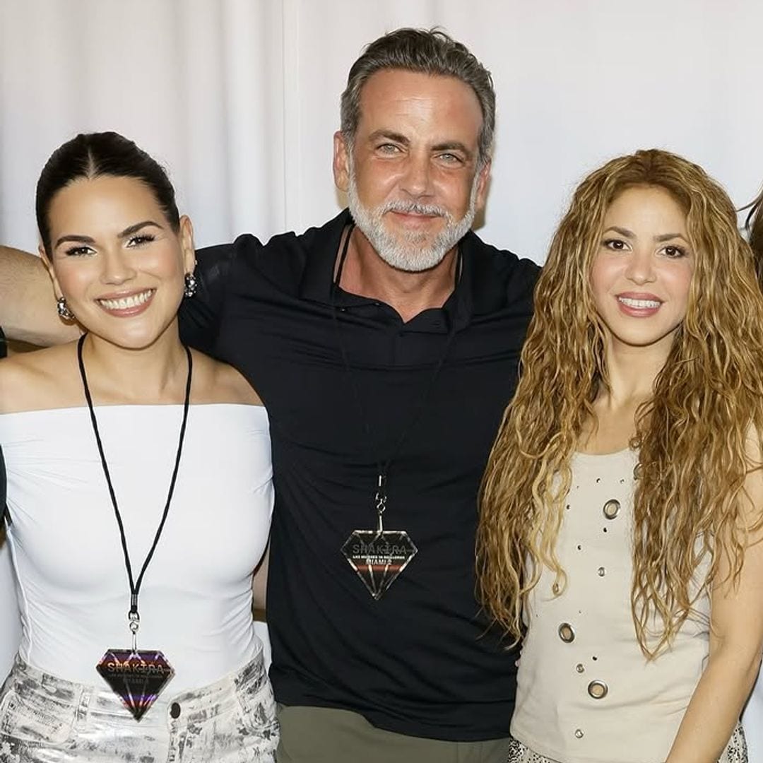 Shakira y Carlos Ponce: así fue su reencuentro en Miami con beso y abrazo incluidos