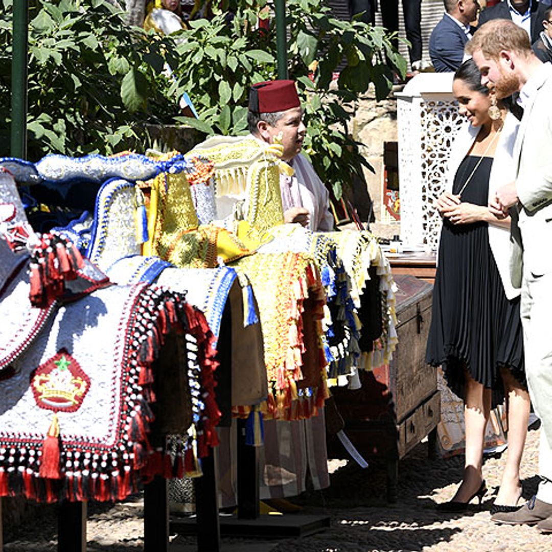 Los duques de Sussex, fascinados por la cultura marroquí, prometen volver pronto con su hijo
