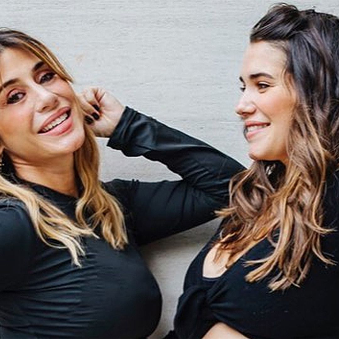 Un mes después de ser madre, Elena Tablada se convierte en tía por primera vez