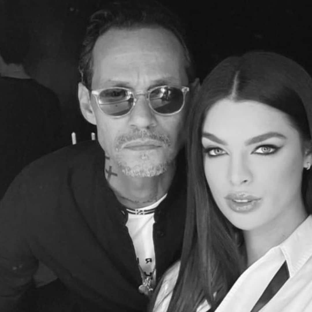 Marc Anthony y Nadia Ferreira viven una luna de miel por adelantado en Europa
