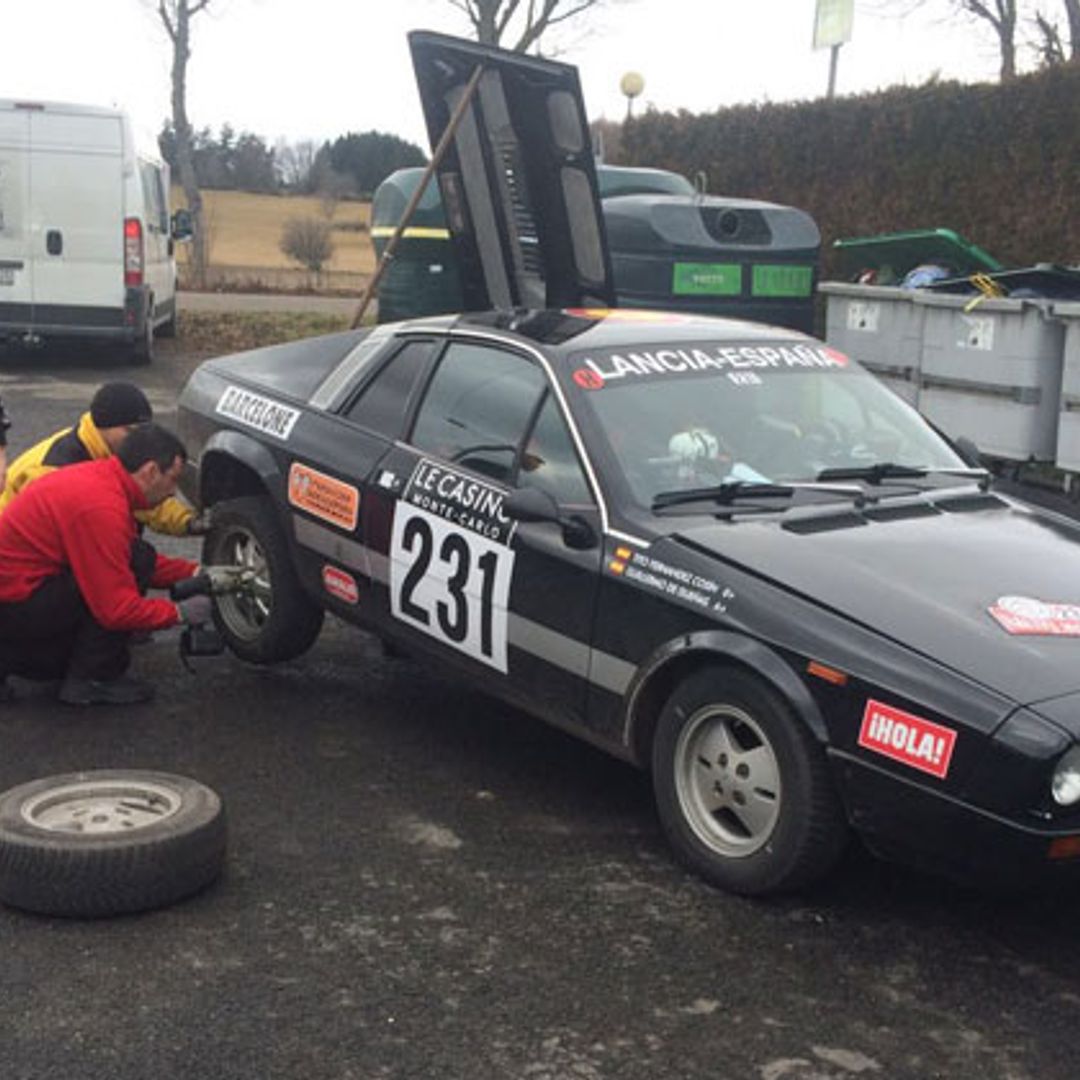 Guillermo de Dueñas afronta, con el apoyo de ¡HOLA!, la última etapa del Rallye Monte-Carlo Historique