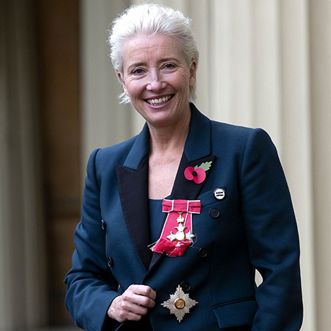 La simpática pregunta de Emma Thompson al príncipe Guillermo después de que le otorgara un título